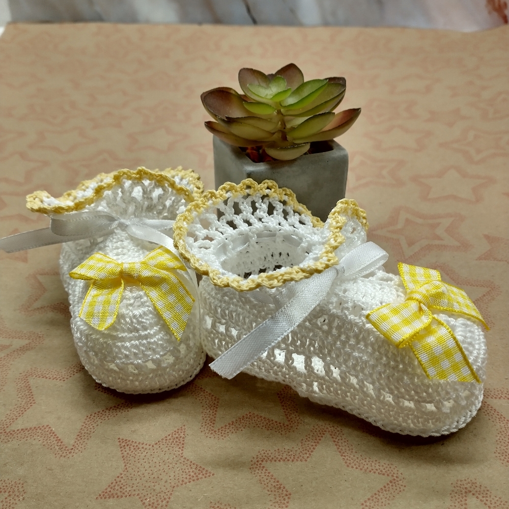 Handmade Baby Booties - Picture 2 of 3